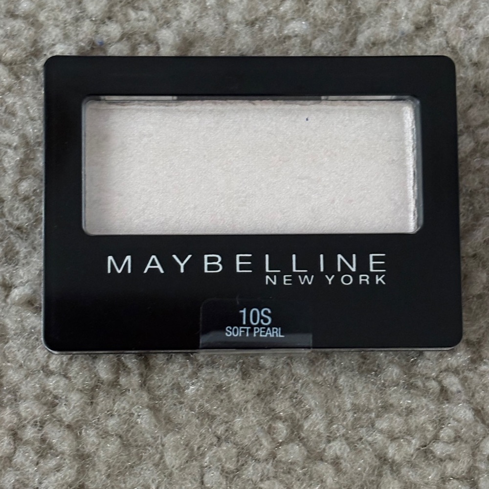 Maybelline New York Expert Wear Single Eyeshadow 10S Soft Pearl .08 oz New